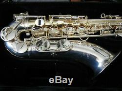 Professional B & S Medusa Tenor Saxophone SL Gold Brass Model, 3 Necks included