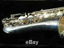 Professional B & S Medusa Tenor Saxophone SL Gold Brass Model, 3 Necks included