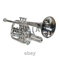 Professional Bb Cornet Nickel Expert's Choice with Hard Case and Mouthpiece