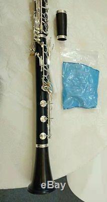 Professional French G key clarinet wood body Silver plated key good sound