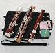 Professional Maple Wooden Bassoon High D E Keys Silver Plated With Case