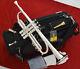 Professional Shiny Silver Plating Trumpet Wtr-850 Bb Horn With Pro Case