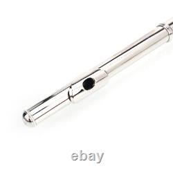 Professional Silver C Flute Closed Hole Concert Band Nickel Plated