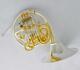 Professional Silver Gold Plated Double French Horn 103 Model Detachable Bell New