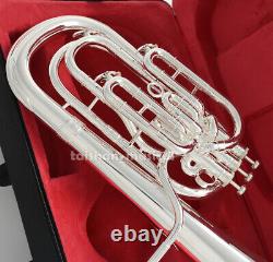 Professional Silver Plating WBH-405 Compensating Baritone Horn FREE Shipping