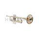 Professional Trumpet Bb Silver Plated Expert's Choice With Hard Case & Mp