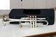 Professional Trumpet C Silver Plated Expert's Choice With Hard Case & Mouthpiece