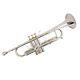 Professional Trumpet Silver Plated Gold Caps With Case 5c Mouthpiece