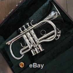 Professional Yamaha 6610s soprano cornet Denis Wick goldplated mouthpiece