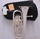 Professional Silver Plated Compensating Euphonium With Trigger Key Quality Horn