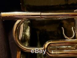 RARE Yamaha YTR-931 B flat trumpet, silver