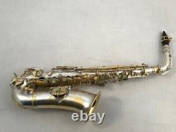 Rare Conn New Wonder Alto Saxophone Gold & Silver Plated, Overhauled! SEE VIDEO