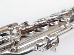 Rare Selmer SBA soprano saxophone. 100% original silver. Superb! 1957