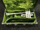 Restored Couesnon Monopole Star Piccolo Trumpet In Silver Plate Serial # 73410
