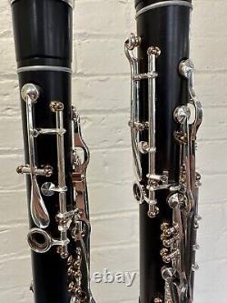 Royal Firebird Bb & A Clarinet Set Pro Owned 1 Year, Setup with Low F Corrector