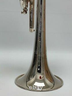 S. E. Shires C Trumpet Model TRQ13S Silver Plated withHSC DISPLAY MODEL