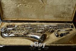 Saxophone Buffet Crampon S1 Tenor silver