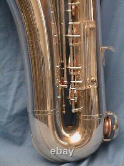 Saxophone Keilwerth Tenor The New King. Silver plate 1959 aprox