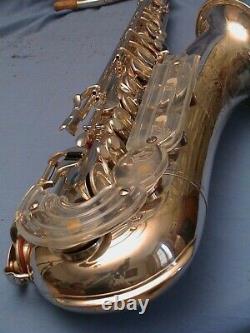 Saxophone Keilwerth Tenor The New King. Silver plate 1959 aprox