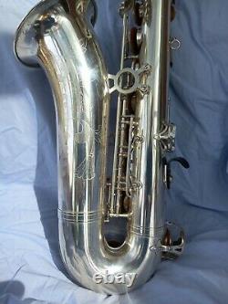 Saxophone Tenor Rampone and Cazzani R1 Jazz Silver plate