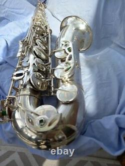 Saxophone Tenor Rampone and Cazzani R1 Jazz Silver plate