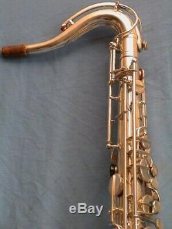 Saxophone vintage Keilwerth tenor The New King tenor 1958 silver angel wings