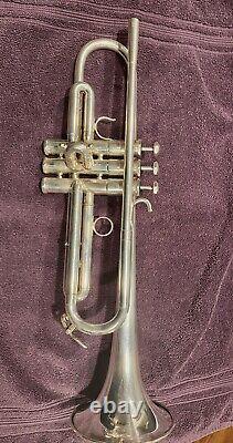 Schilke B5 Bb Trumpet ML Bore 2014 Silver Plated