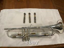 Schilke B5 Bb Trumpet ML Bore 2014 Silver Plated