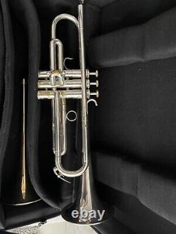 Schilke Custom Made B5 Professional Trumpet-Copper Bell Silver Plated-Mint Cond