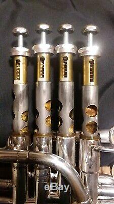 Schilke P5-4 Bb/A Piccolo Trumpet, Silver-Plated