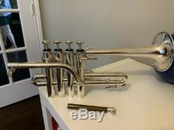 Schilke P5-4 Piccolo Trumpet Silver-Plated NO DENTS NO DINGS