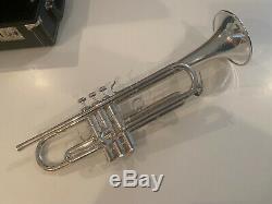 Schilke Silver B2 Trumpet. 460 bore ML W Original case