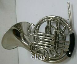 Schiller American Heritage Nickel Plated French Horn Made in Germany