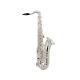 Selmer 44 Professional Bb Teor Saxophone Outfit, Silver Plated