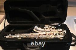 Selmer AS42 Professional Alto Saxophone Gently Used Silver Plated