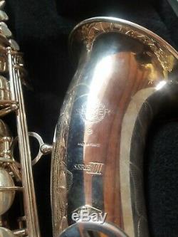 Selmer France Super Action 80 Series III Tenor SILVER. Great Cond. Jubilee Model