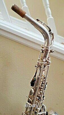 Selmer Mark MK 7 VII Silver Plated Alto saxophone