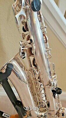 Selmer Mark VI 6 Alto Saxophone Silver Plated recently overhauled