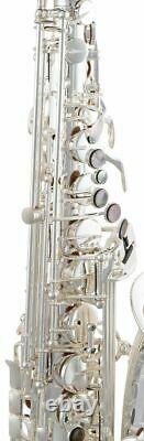 Selmer SAS711S Silver Plated Pro Alto Saxophone BRAND NEW MODEL