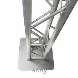 Set of 2 Pro 24x24IN Aluminum Top/Base Plates for Standard F34 Box Truss