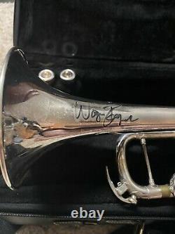 Signed by Wayne Bergeron Silver Yamaha Xeno YTR-8335R Professional Trumpet