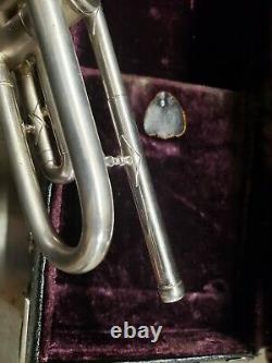 Silver Conn 58B Professional silver trumpet, just serviced plays great