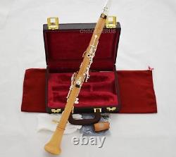 Silver Plated 19 Key Professional Boxwood Wooden Clarinet Grenadilla CLARINETS