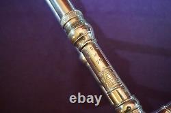 Silver USN 1919 Buescher Grand True Tone Professional Tenor Trombone