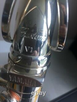 Silver plated Yamaha YTS 82Z ii Custom Z Tenor Saxophone V1 neck