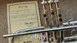 Slightly used! Schilke HANDCRAFT HC1-S with original case GAMONBRASS trumpet