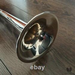 Stomvi Titan C-key, original double case, Bellflex Bell GAMONBRASS trumpet