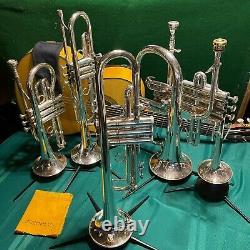 Stradivarius Bach Professional Trumpet. Serial no405953, ML bore 25LR, 37H Bell