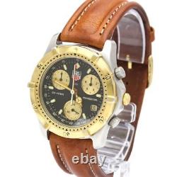TAG HEUER 2000 Professional Chronograph Gold Plated Steel Watch CE1120 BF549964