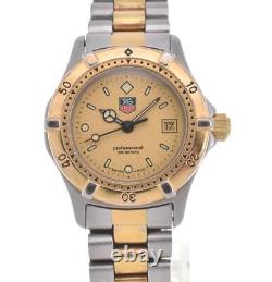 TAG HEUER 964.008-2 Professional 200m gold Dial Quartz Ladies Watch G#112159